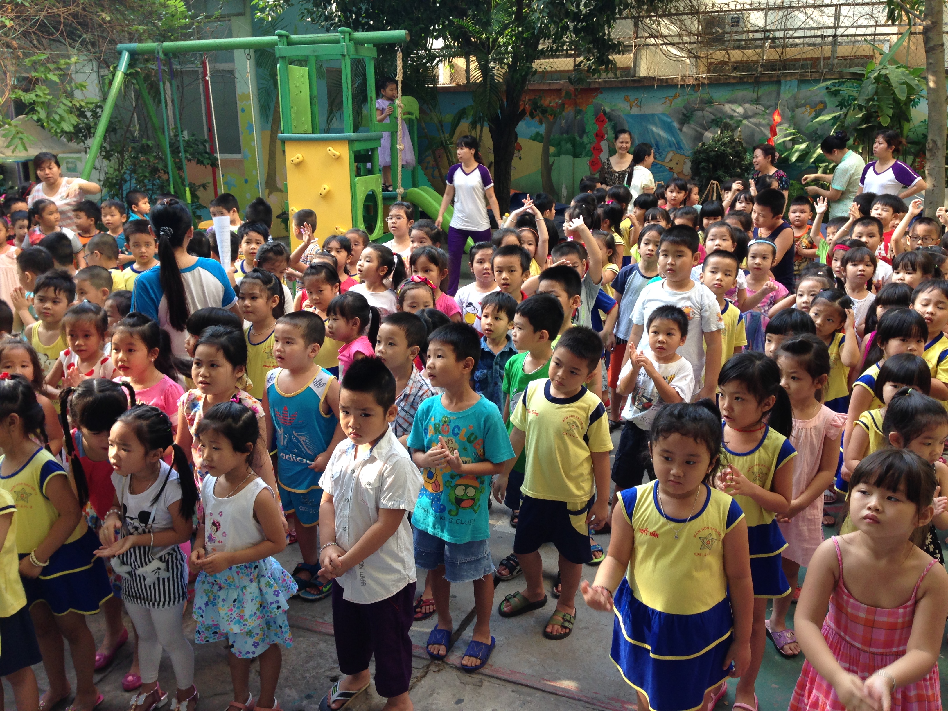 Hội Xuân Trường Mầm Non Nguyễn Tất Thành Q.4