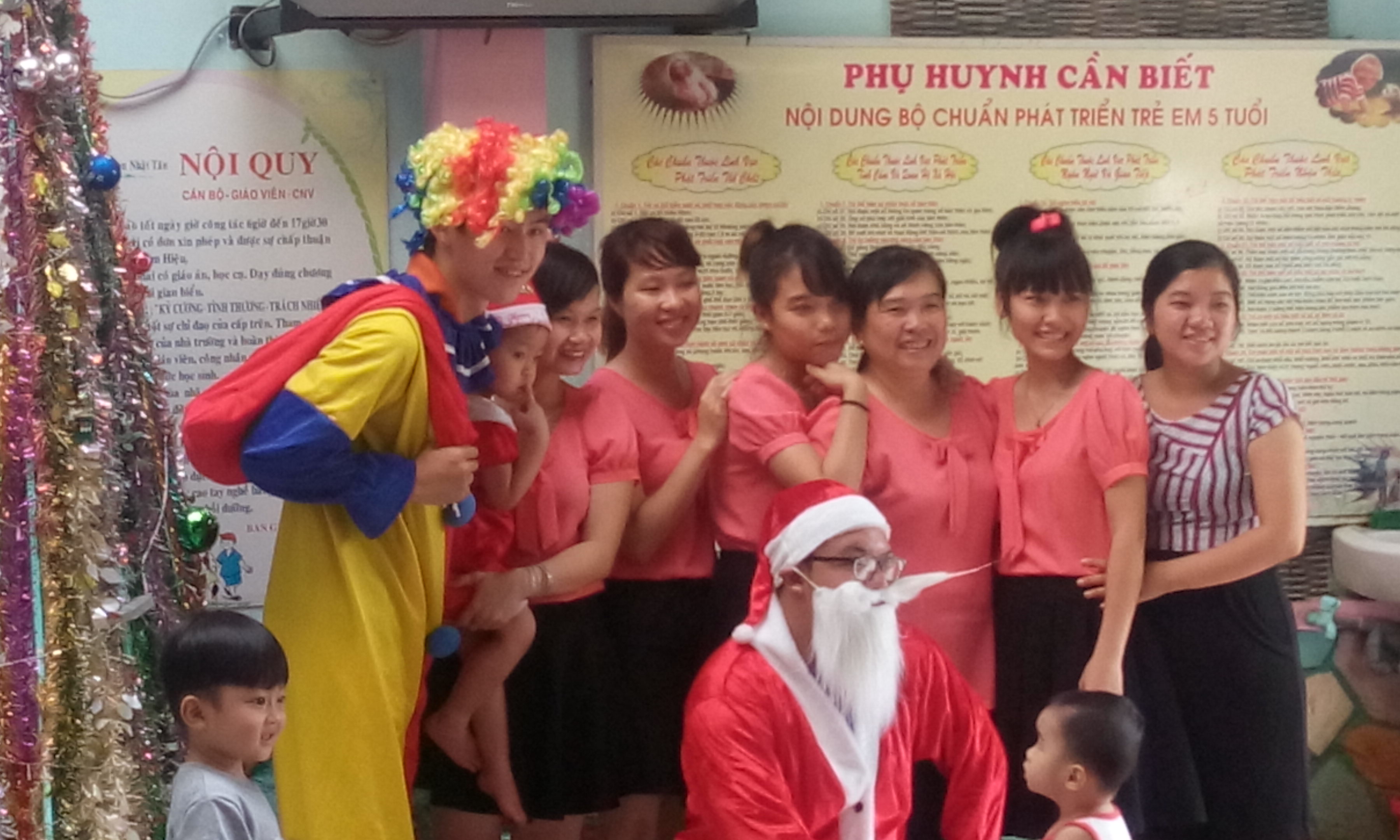 Vui Noel Cùng Trường Mầm Non Nhật Tân